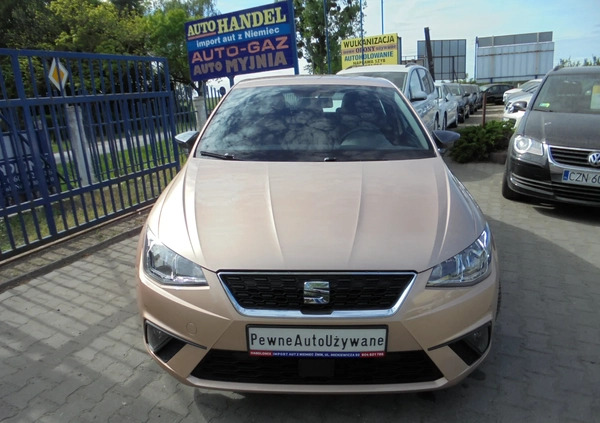 Seat Ibiza cena 49900 przebieg: 95200, rok produkcji 2017 z Ustroń małe 781